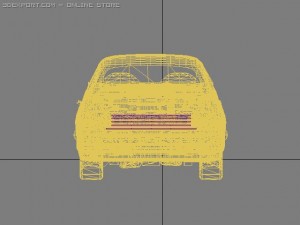 dodge charger 1968 3D Model