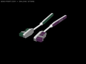 tooth-brush 3D 模型