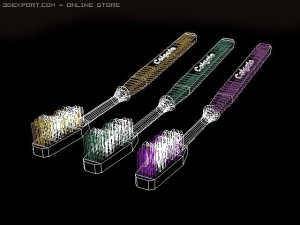tooth-brush 3D 模型