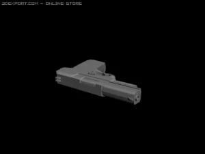 makarov pistol 3D Model