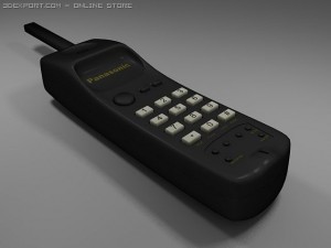 radiotelephone 3D Model