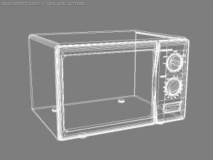 microwave 3D Model
