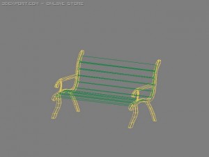 bench 3D Model