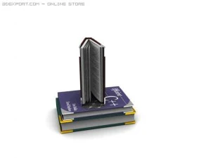 some books 3D Model