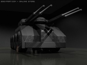 m65 mummonth 3D Модель
