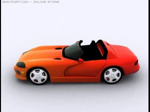 dodge viper rt 10 3D Model