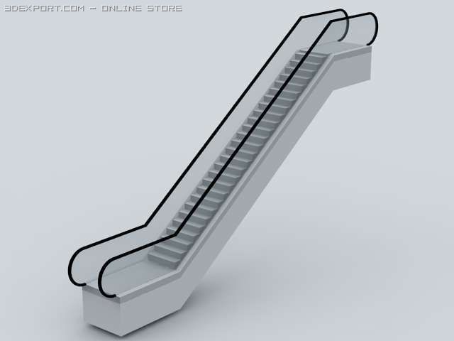 elevator 3D Model .c4d .max .obj .3ds .fbx .stl .blend