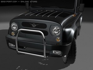 uaz Modèle 3D
