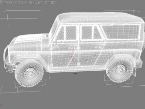 uaz Modèle 3D
