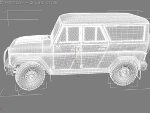 uaz 3D Model