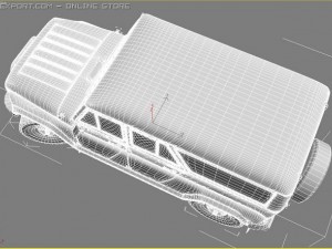 uaz Modèle 3D
