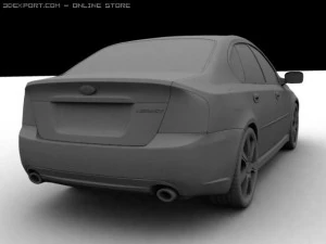 subaru legacy 2005 3D Model