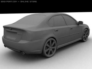 subaru_legacy_2005 3Dモデル