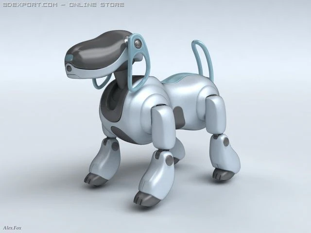 aibo 3D Model .c4d .max .obj .3ds .fbx .stl .blend