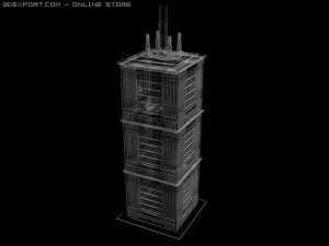 building 2 3D Model