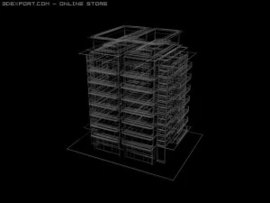 building 3 3D Model