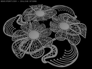 brooch ornament 3D Model
