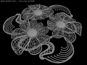 brooch ornament 3D Model