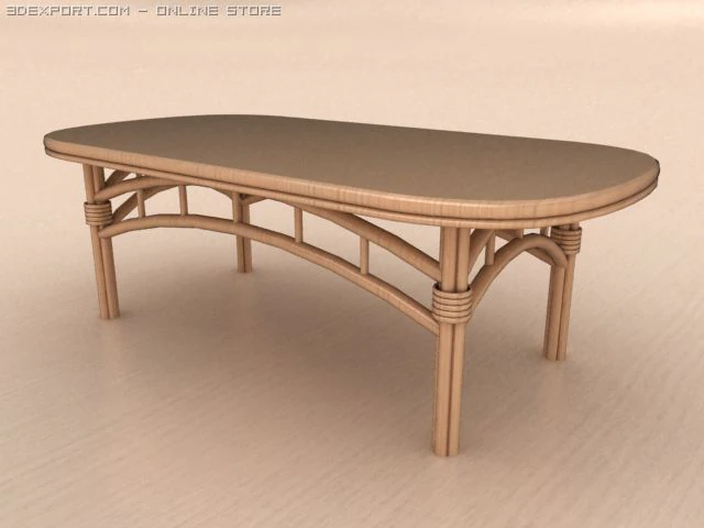 table 3D Model .c4d .max .obj .3ds .fbx .stl .blend 
