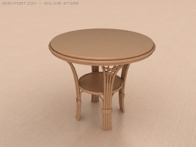 table 3D Model .c4d .max .obj .3ds .fbx .stl .blend 