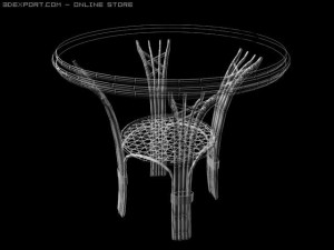 table Model 3D