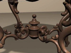 table 3D Model