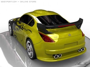 nissan350ztuning 3D Model
