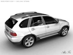 bmw x5 3D मॉडल