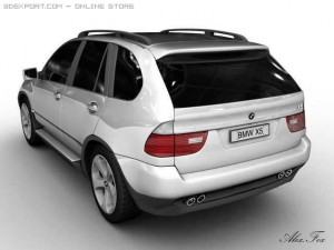 bmw x5 3D मॉडल