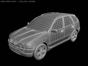 bmw x5 3D मॉडल
