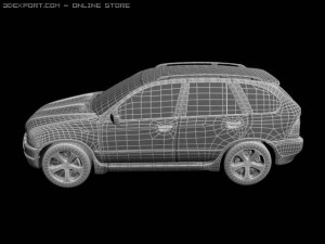 bmw x5 3D मॉडल