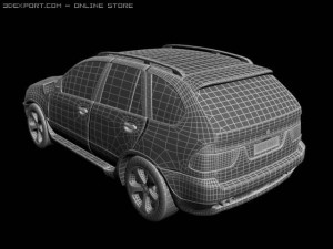 bmw x5 3D मॉडल