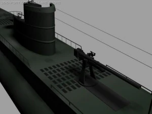 submarine 3D Model