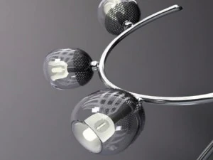 3 lights lamp 3D Model