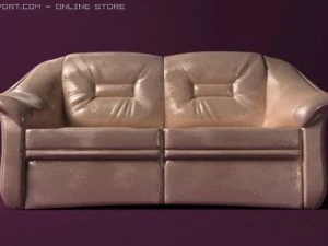 leather sofa 3D Model