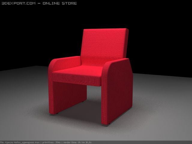 chair helios 3D-Modell .c4d .max .obj .3ds .fbx .stl .blend 