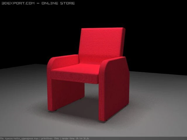chair helios 3D Model .c4d .max .obj .3ds .fbx .stl .blend 