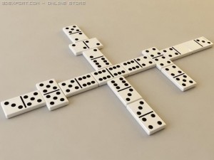 dominoes 3D Model