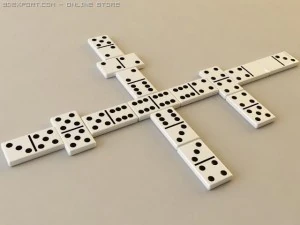 dominoes 3D Model