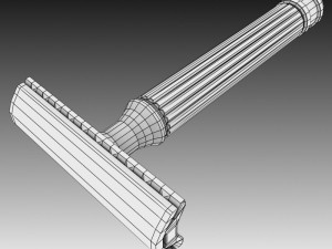 safety razor Model 3D