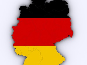 Map of germany 3D Model