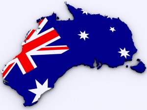 Map of australia 3D Model