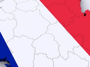 Map of france 3D Model