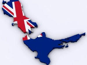 Map of new zealand 3D Model