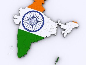 Map of india 3D Модель
