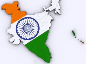 Map of india 3D Модель