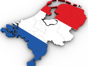 Map of the netherlands 3Dモデル