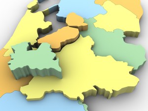 Map of the netherlands 3Dモデル