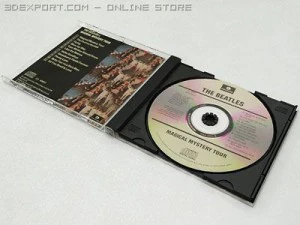 cd jewel case 3D Model