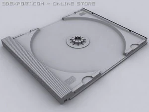 cd jewel case 3D Model